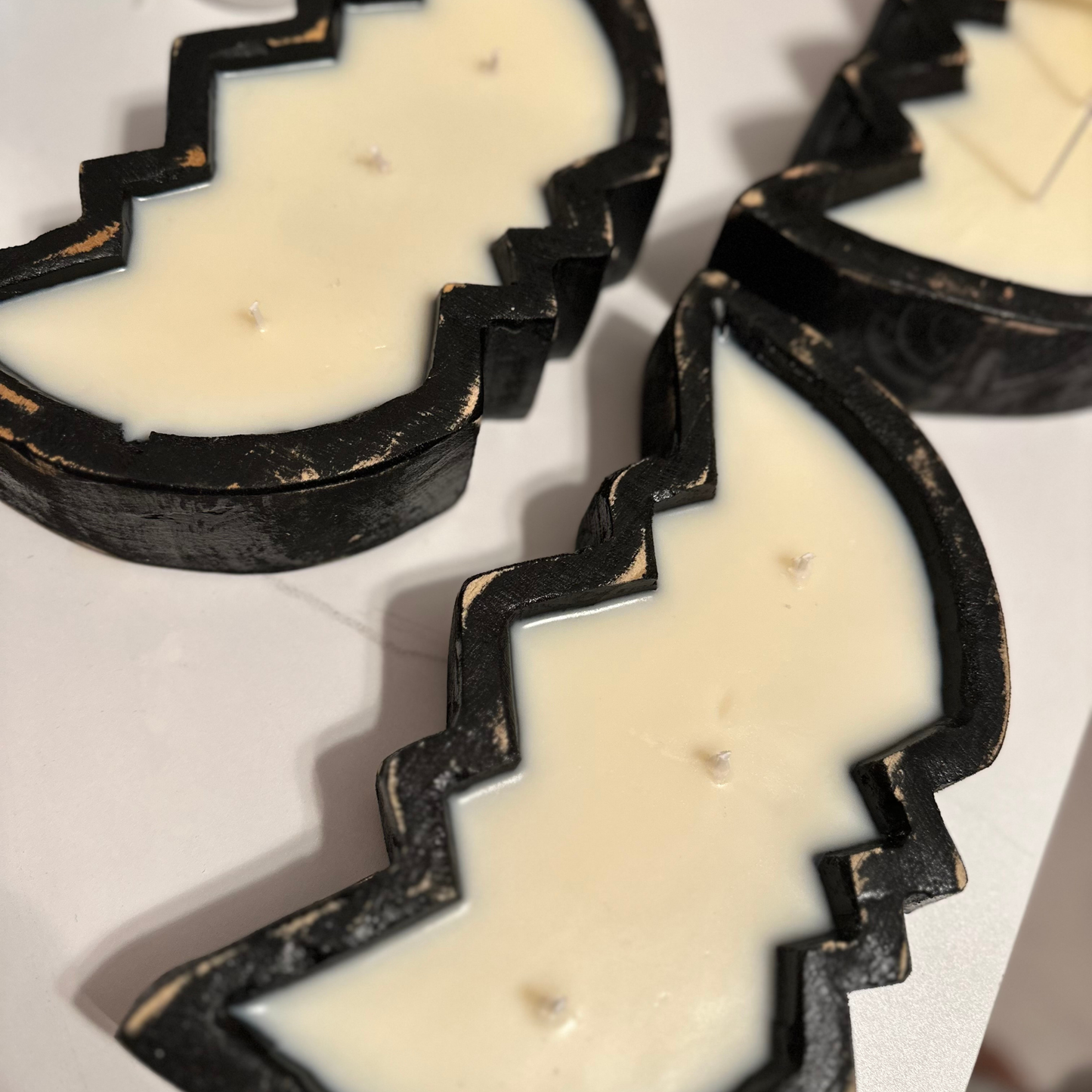 Bat Dough-Bowl 3 Wick Candle